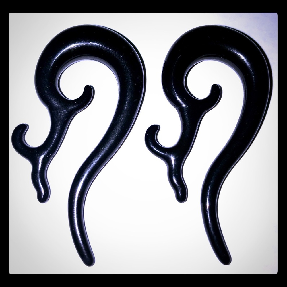 0g Spiral Earrings
